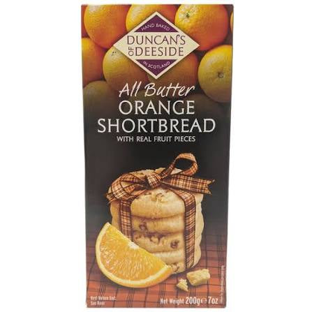 Duncan’s All Butter Orange Shortbread 200g