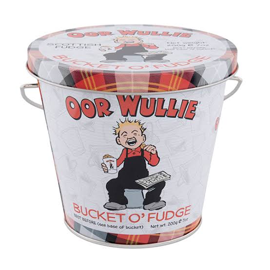 Gardiner Branded Oor Willie Bucket of Fudge 200g