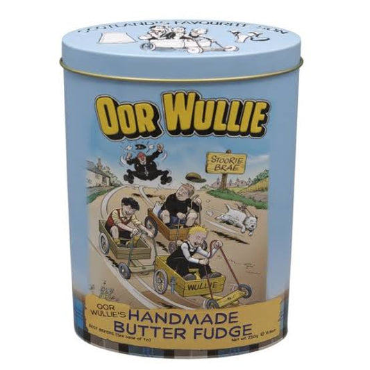 Gardiners Branded Oor Wullie Vanilla Fudge Tin 250g