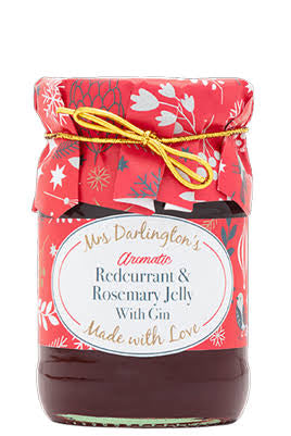 Mrs. Darlington Redcurrant & Rosemary Jelly with Gin 212g