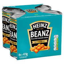 Heinz Beans 4pk