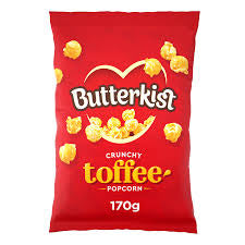 Butterkist Crunchy Toffee Popcorn, 170 g