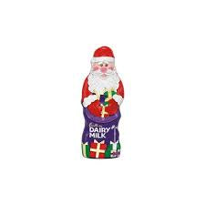 Cadbury dairy milk, large hollow Santa, 100 g