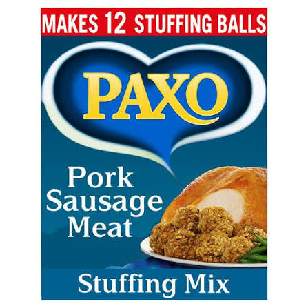 Paxo Pork Sausage Flavour Stuffing Mix 170g