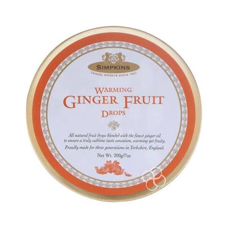 Simpkins Warming Ginger Fruit Tin 200g