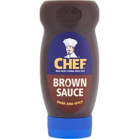 Chef Brown Squeezy Sauce 385g