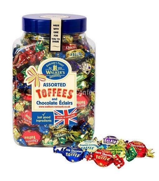 Walkers Nonsuch Toffee & Eclairs Sharing Jar 1.25kg