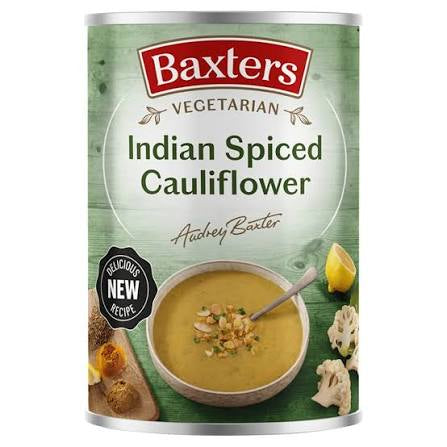 Baxters Vegetarian Indian Spiced Cauliflower Soup 400g