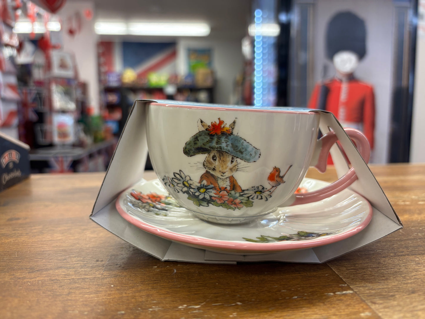 Beatrix Potter Teacup with Saucer Benjamin Bunny