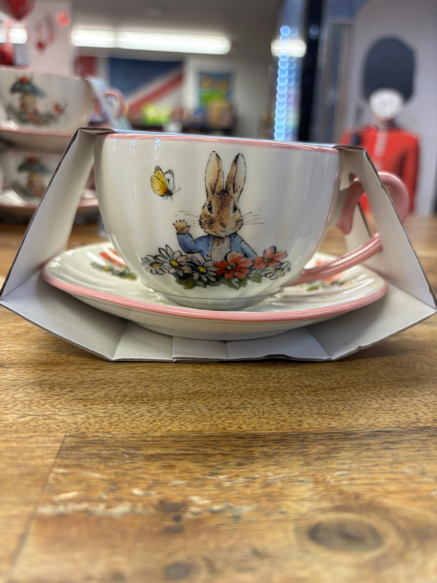 Beatrix Potter Teacup with Saucer Peter Rabbit
