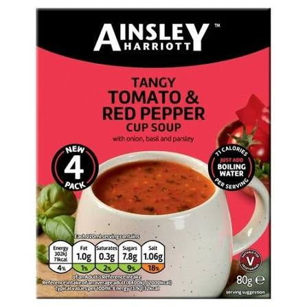 Ainsley Cupa Soup Tomato & Roasted Pepper