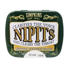 Simpkins Nipits Menthol Liquorice Pellets