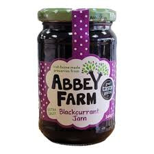 Abbey Farm Blackcurrant Jam350g