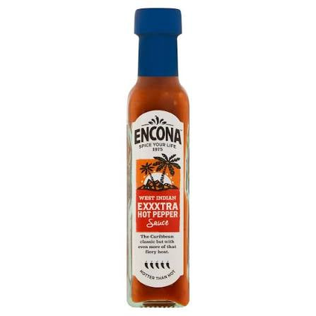 Encona Extra Hot Sauce 142ml