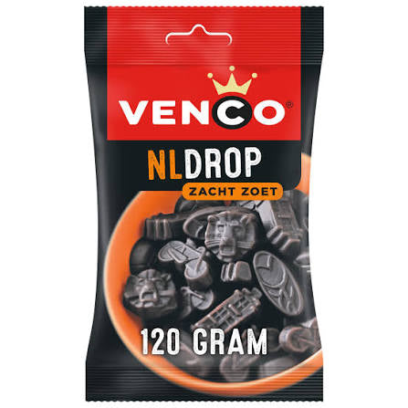 Venco NL Drop Liquorice 120g