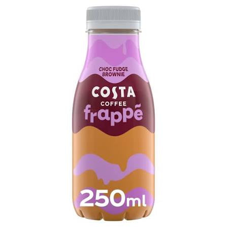Costa Coffee Choc Fudge Brownie  Frappe 250ml