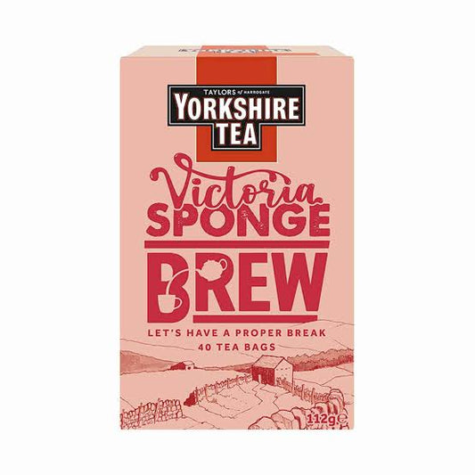 Victoria Sponge Brew Yorkshire Tea 40 bags