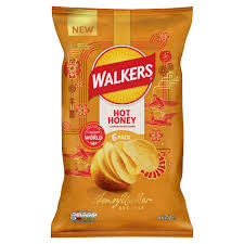 Walkers Hot Honey 6pk
