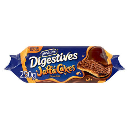McVities Digestive Jaffa Cake Biscuits 250g