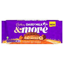 Cadbury More Caramel & Nut Crunch 200g