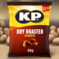 KP Dry Roasted Peanuts 65g (BBD 01/25)