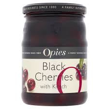 Opines Black Cherries with Kirsch 460g