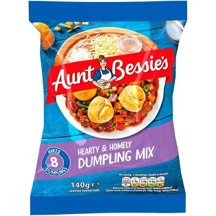 Aunt Bessie’s Hearty Dumpling Mix 140g (BBD03/24)