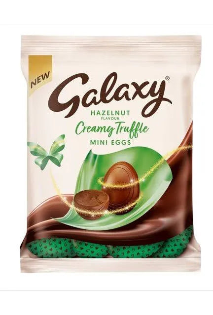 Galaxy Hazelnut Truffle Mini Eggs 74g
