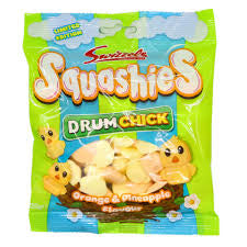 Squashies DrumChick Orange & Pineapple flavour 129g