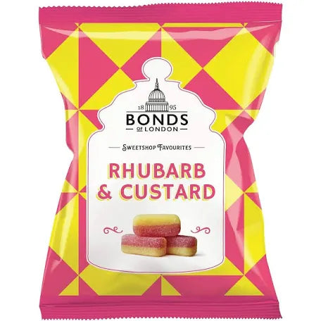 Bonds Rhubarb & Custard  130g