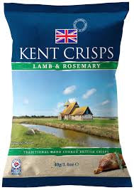 Kent Lamb & Rosemary Crisps 40g