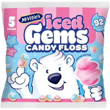 McVities Candy Floss Iced Gems