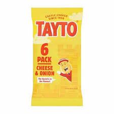 Tayto Cheese & Onion 6 pk