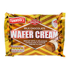Tunnock’s Milk Chocolate Cream Wafer 4pk