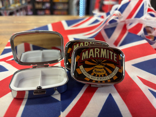 Marmite pill holder