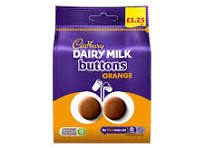 Cadbury Orange Buttons - 85g