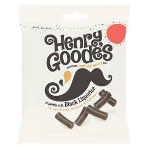 Henry Goodes Black Liquorice 140g