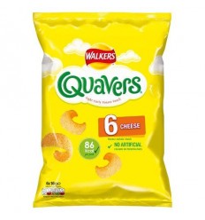 Walkers Cheese Quavers 6 Pack